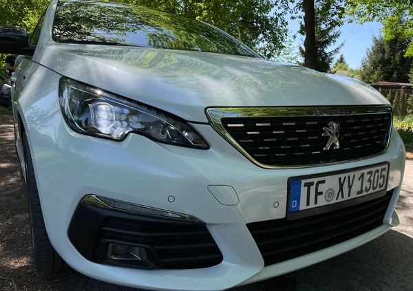 Peugeot 308 cena 46899 przebieg: 149000, rok produkcji 2017 z Piła małe 596